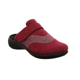 mule feutre avec velcro...