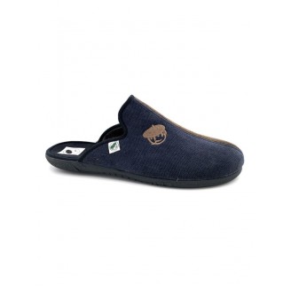 mule humer textile marron